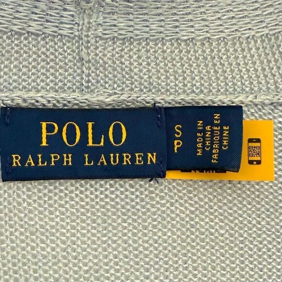 Polo Ralph Lauren Linen Long Open Front Cardigan - Picture 4 of 5